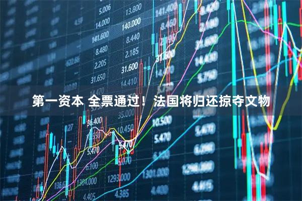 第一资本 全票通过！法国将归还掠夺文物